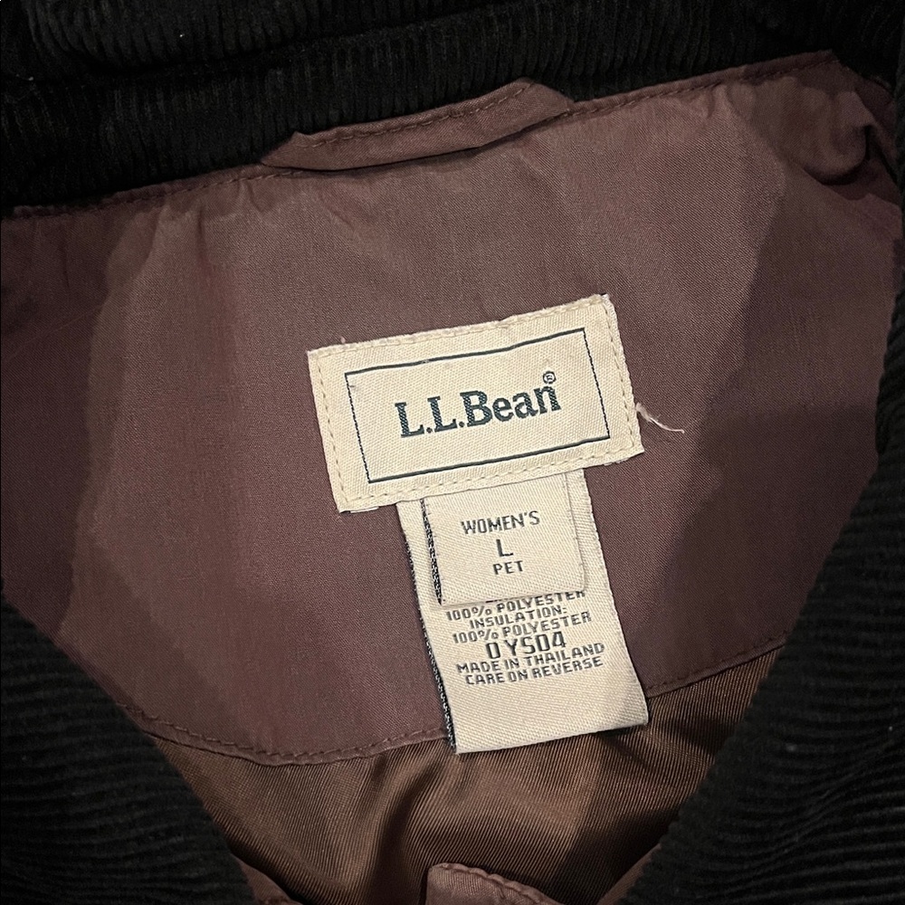 L.L Bean Vintage Quilted Bark Jacket - Picture 8 of 14